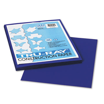 Pacon® Tru-ray Construction Paper, 76lb, 9 X 12, Royal Blue, 50-pack freeshipping - TVN Wholesale